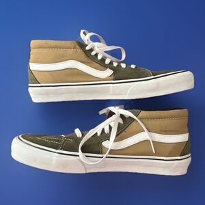 Size 12 - VANS JJJJound x Sk8- VLT LX Mid Green